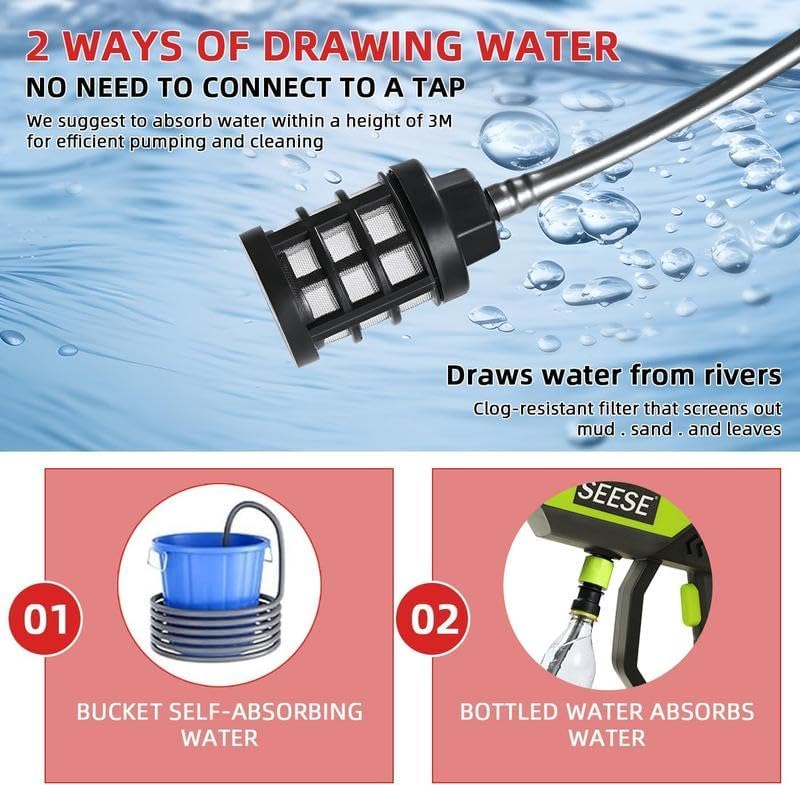 Cordless High-Pressure Washer