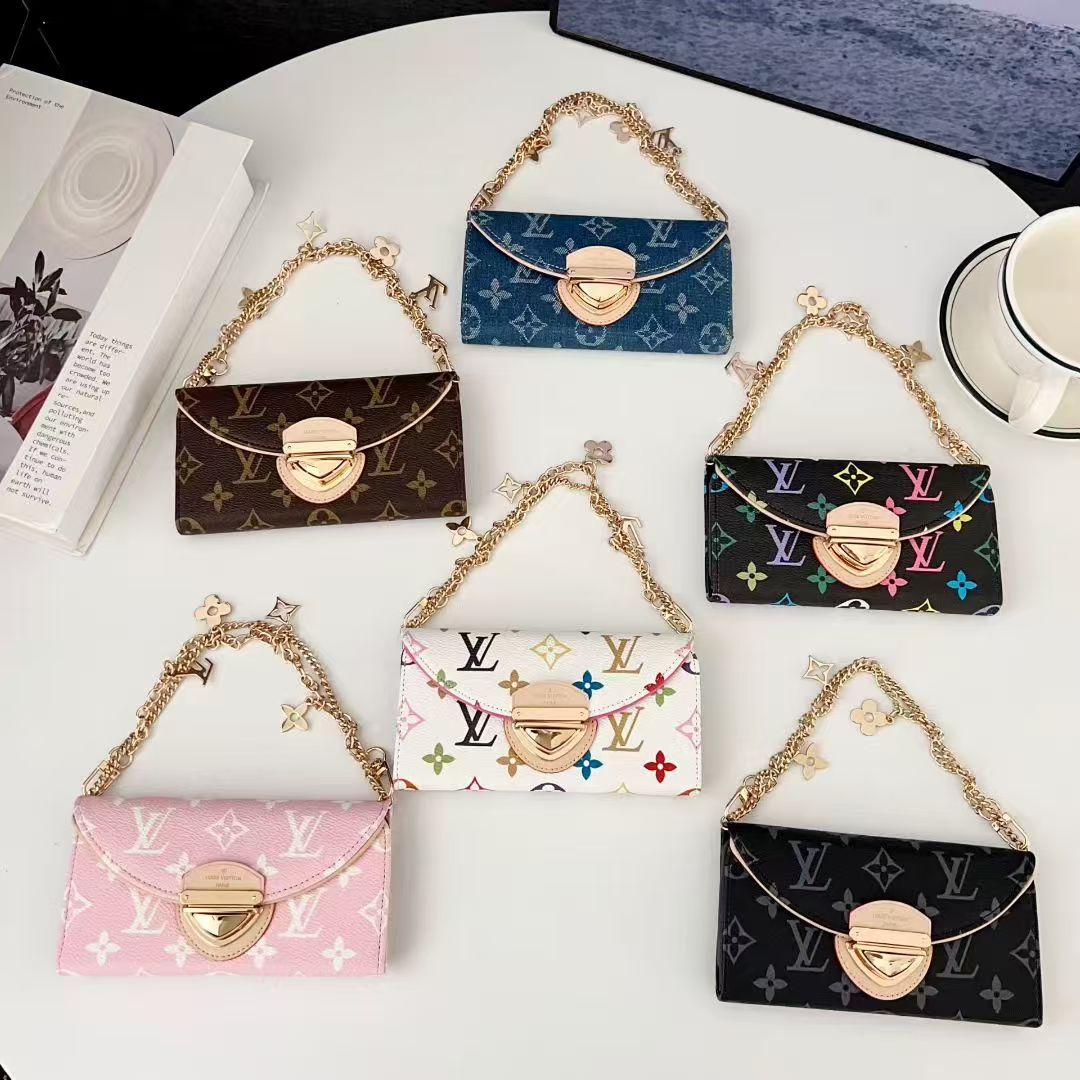 Luxury Style Crossbody Wallet Phone Case