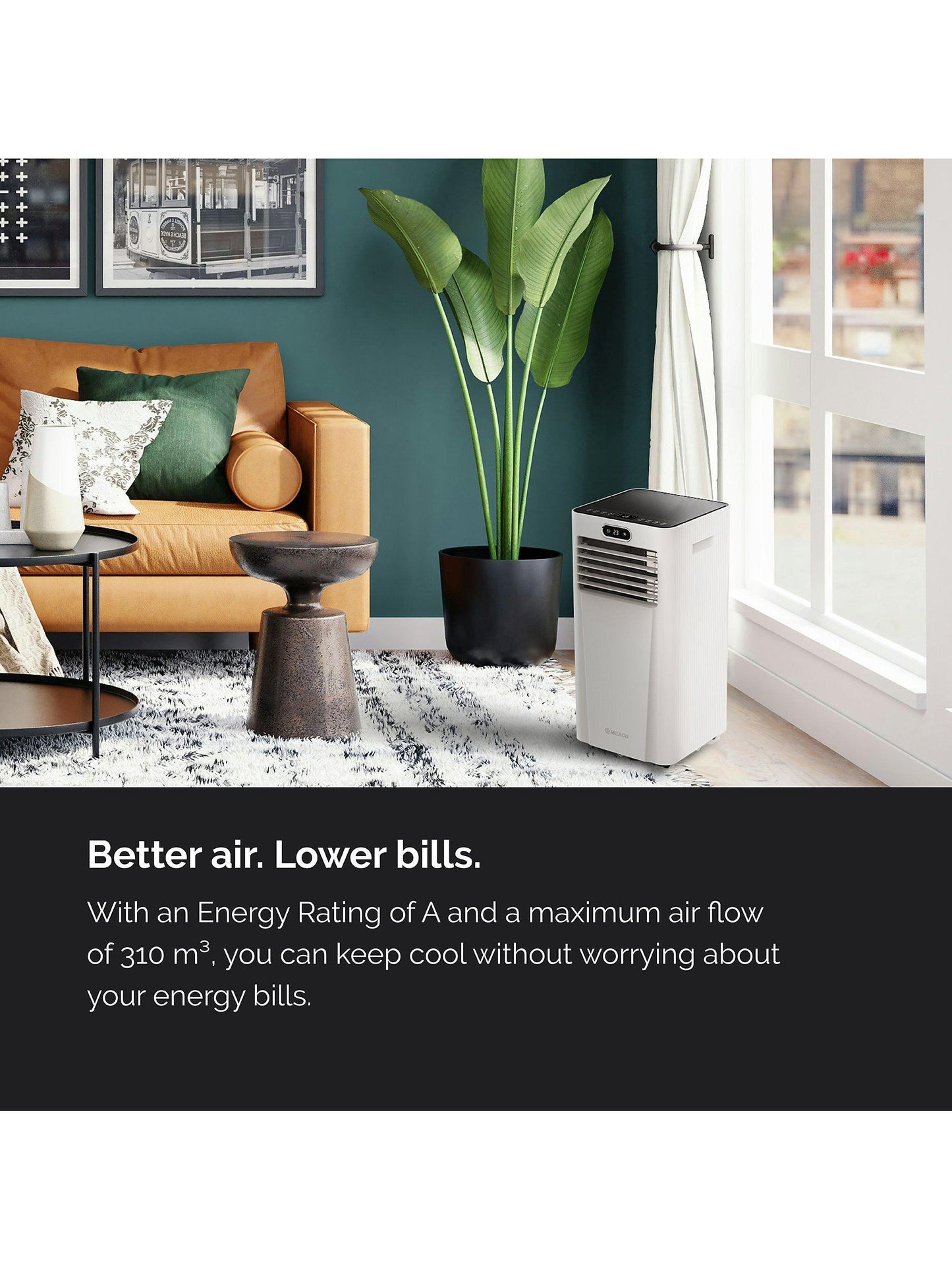 MeacoCool 7000 BTU Smart Portable Air Conditioner