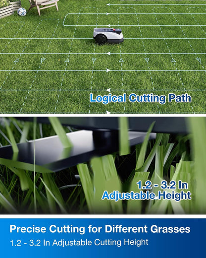 Smart RTK Robot Lawn Mower – Wire-Free Automatic Lawn Care