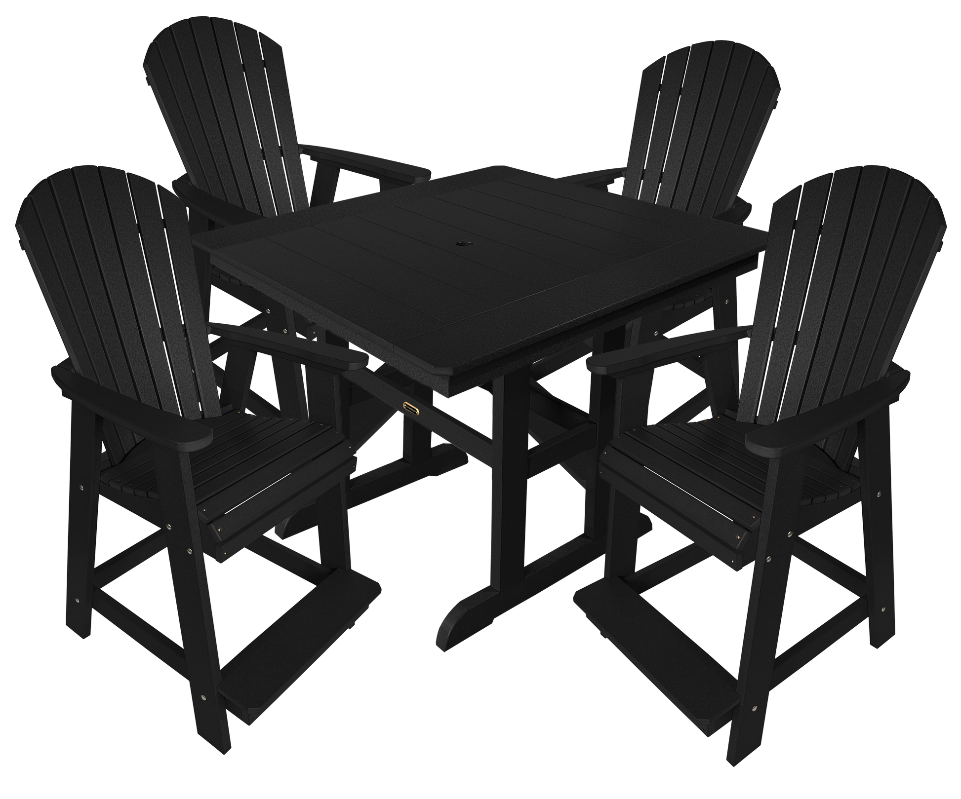 5-Piece Oceanview Adirondack Counter Set