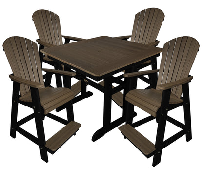 5-Piece Oceanview Adirondack Counter Set