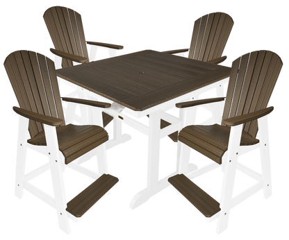 5-Piece Oceanview Adirondack Counter Set