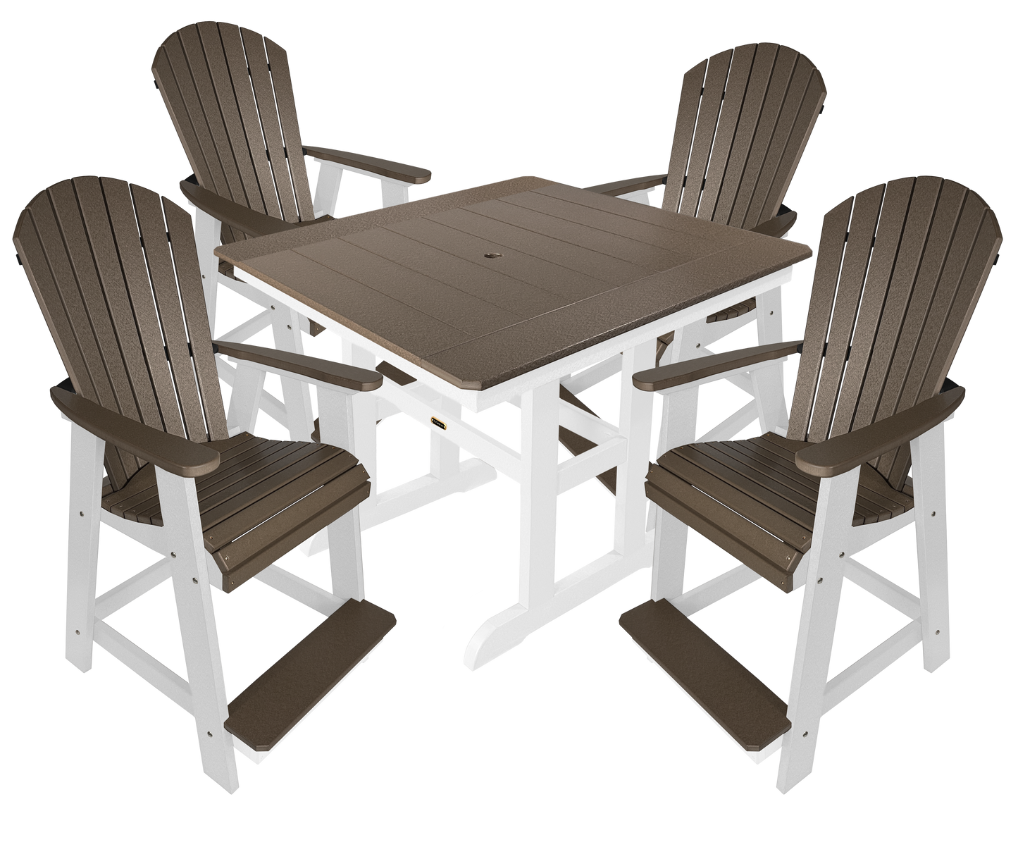 5-Piece Oceanview Adirondack Counter Set