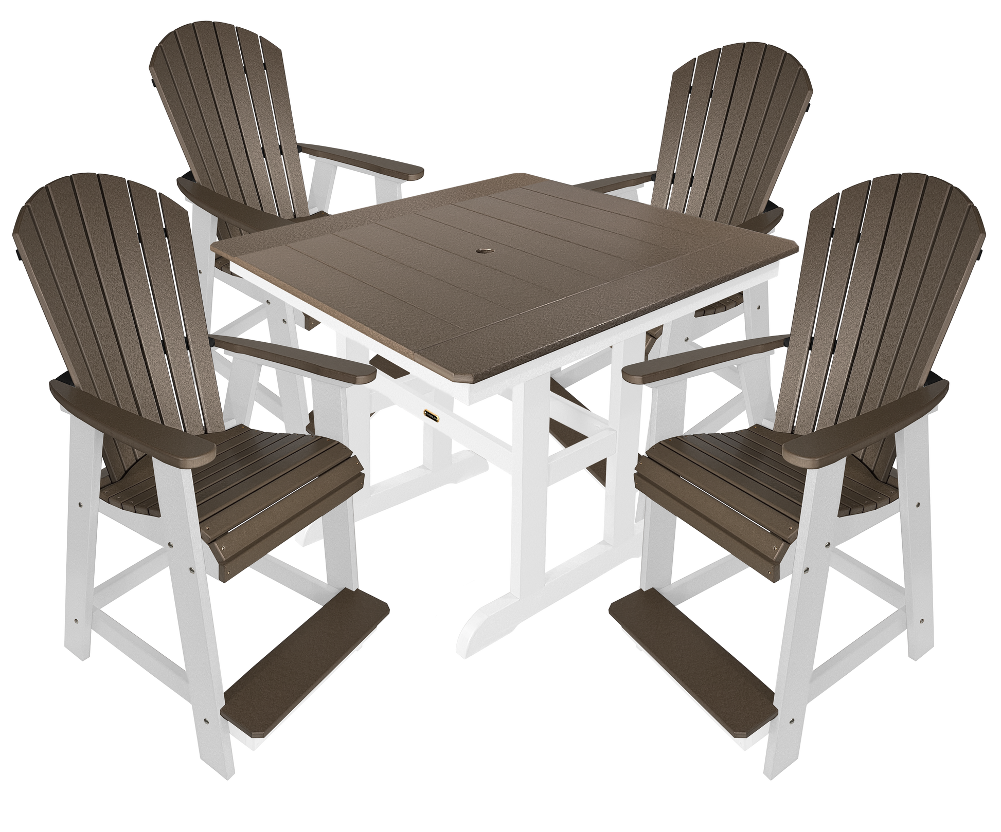 5-Piece Oceanview Adirondack Counter Set
