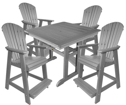 5-Piece Oceanview Adirondack Counter Set