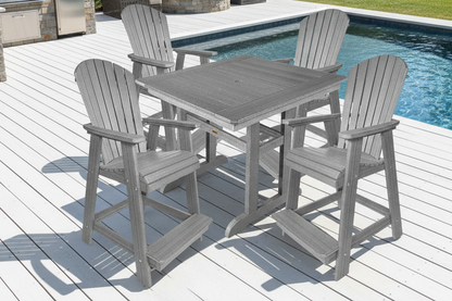 5-Piece Oceanview Adirondack Counter Set