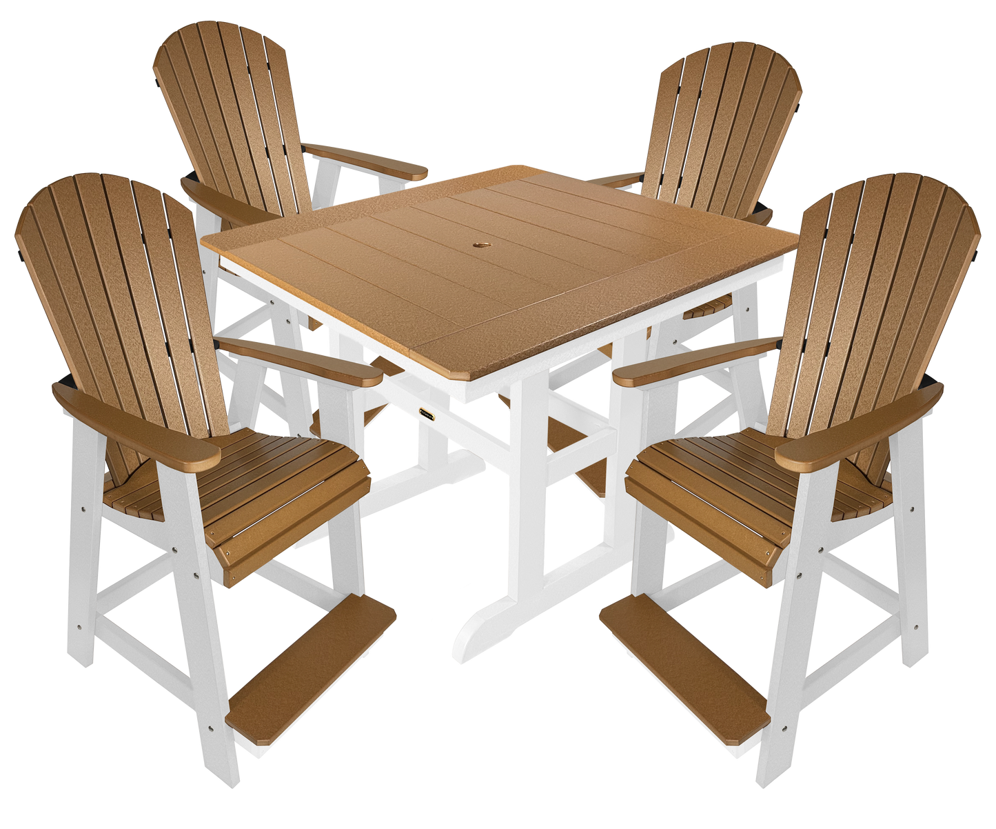 5-Piece Oceanview Adirondack Counter Set