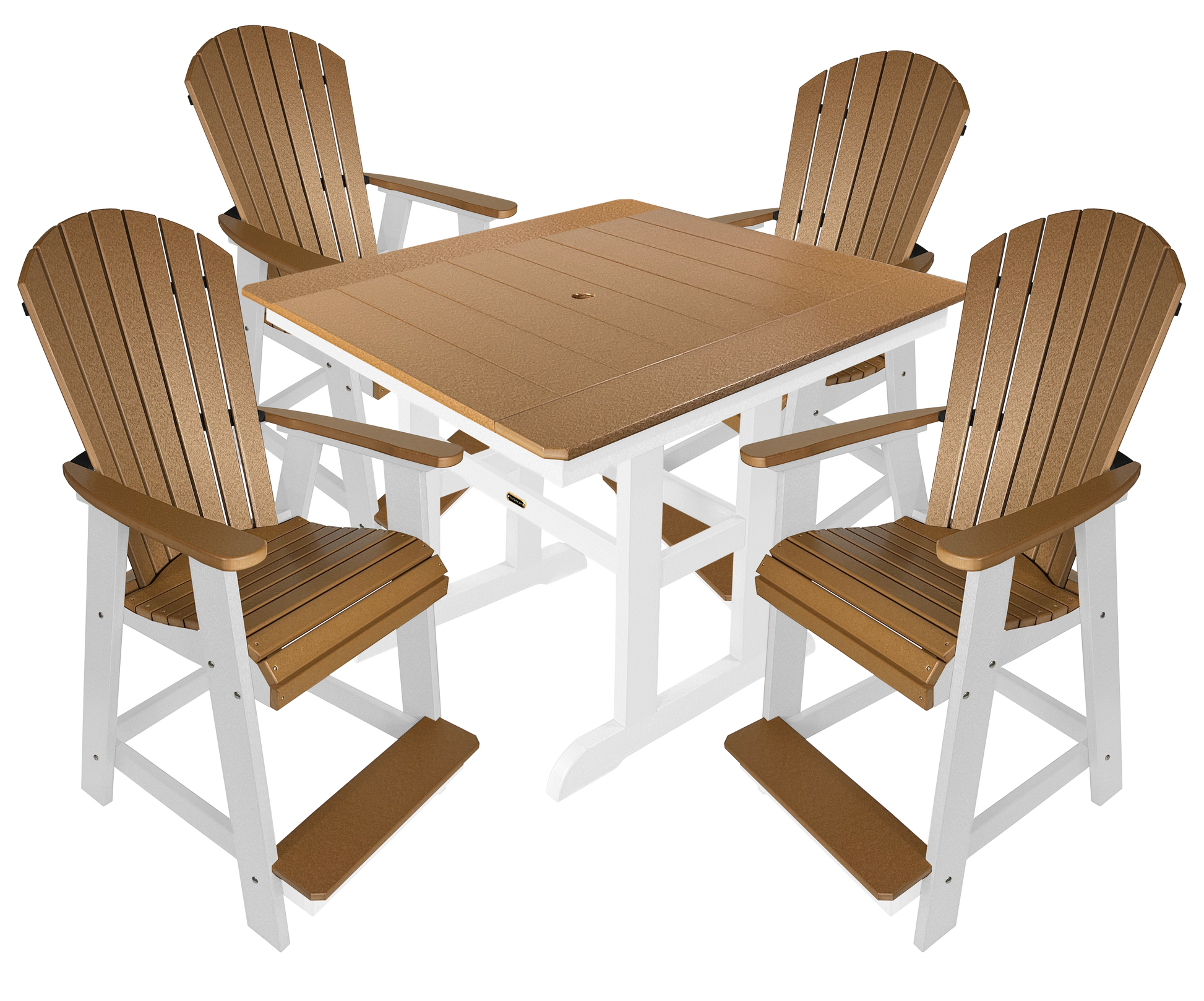 5-Piece Oceanview Adirondack Counter Set