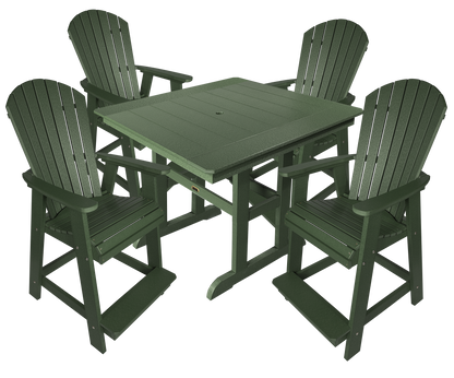 5-Piece Oceanview Adirondack Counter Set