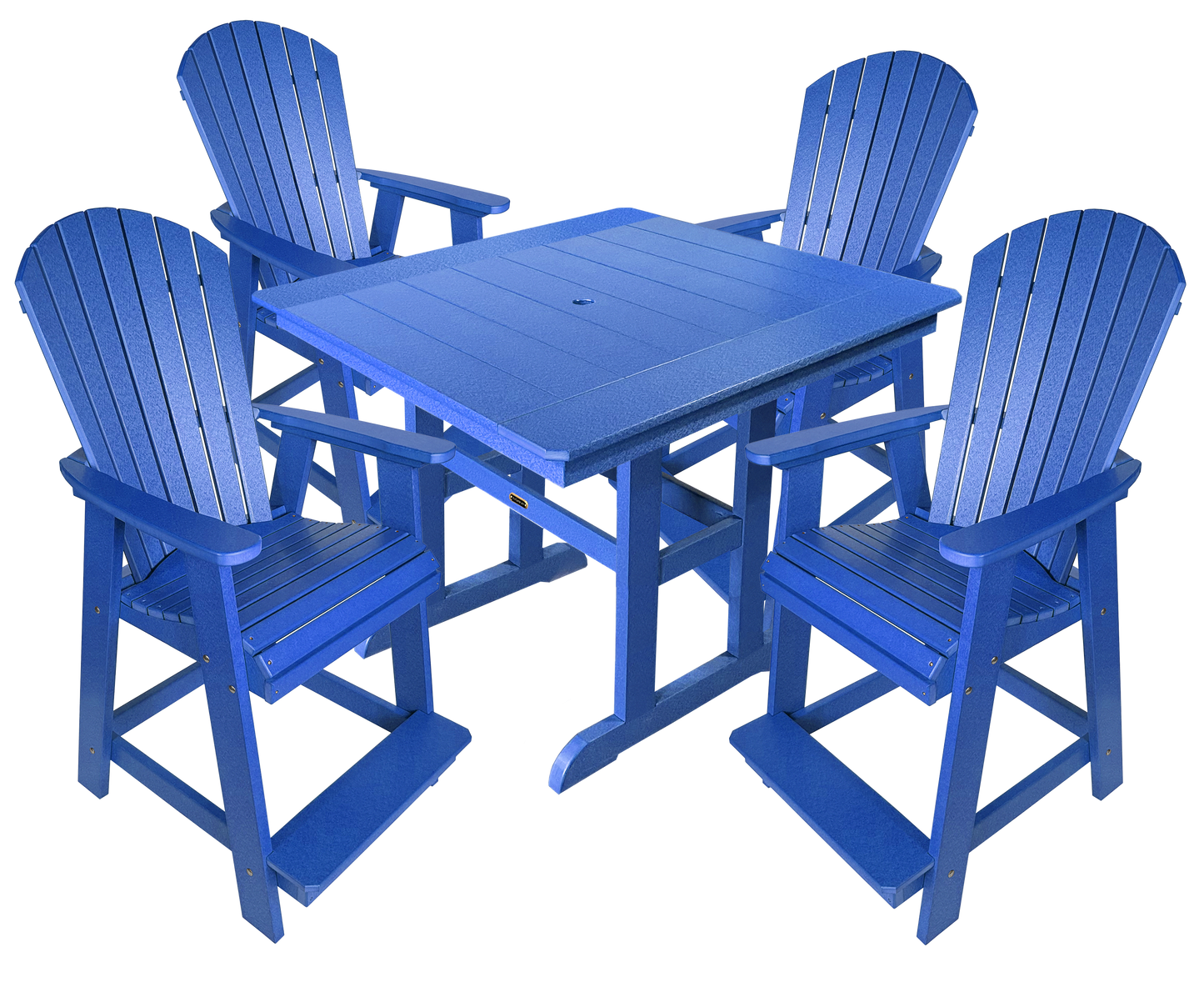 5-Piece Oceanview Adirondack Counter Set
