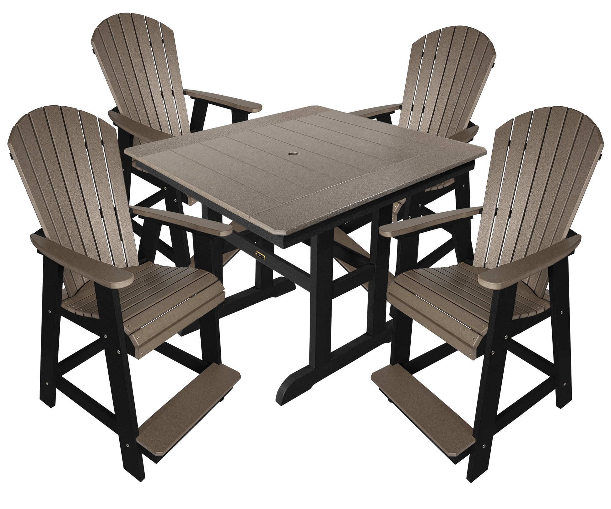 5-Piece Oceanview Adirondack Counter Set