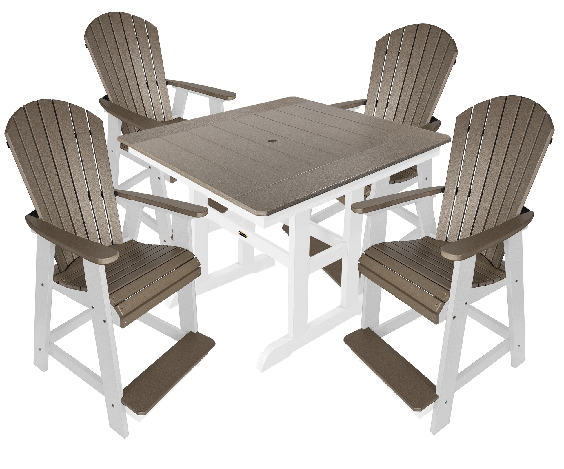 5-Piece Oceanview Adirondack Counter Set