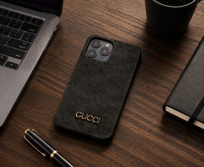 Classic Vintage Suede-Style iPhone Case