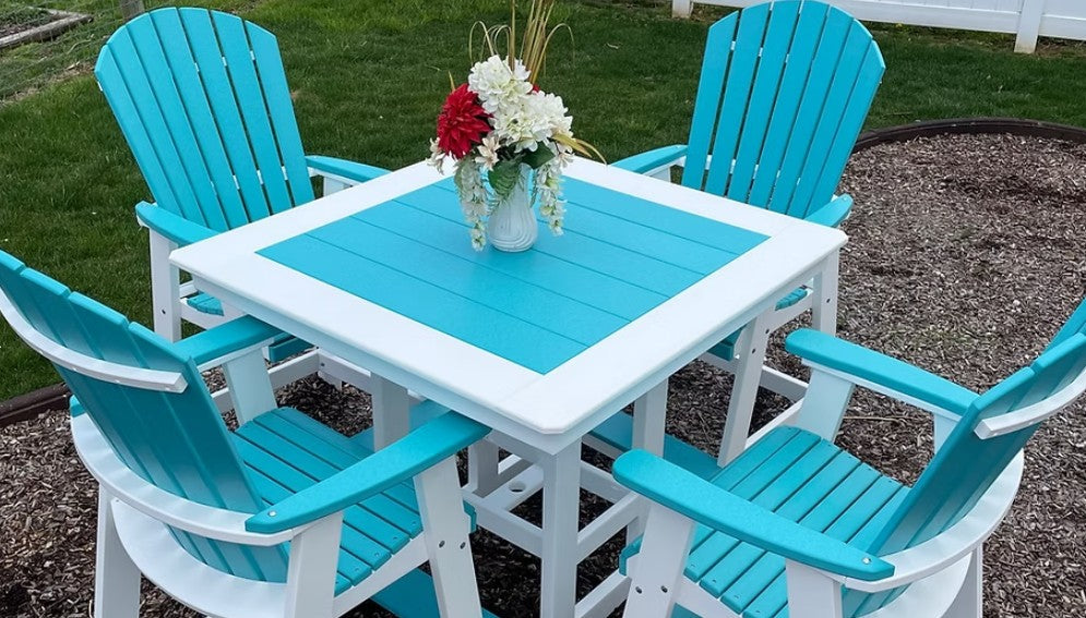 5-Piece Oceanview Adirondack Counter Set