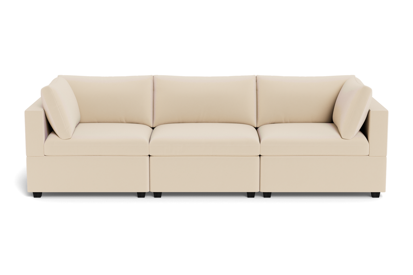 Kova Box Cushion Sofa 122"