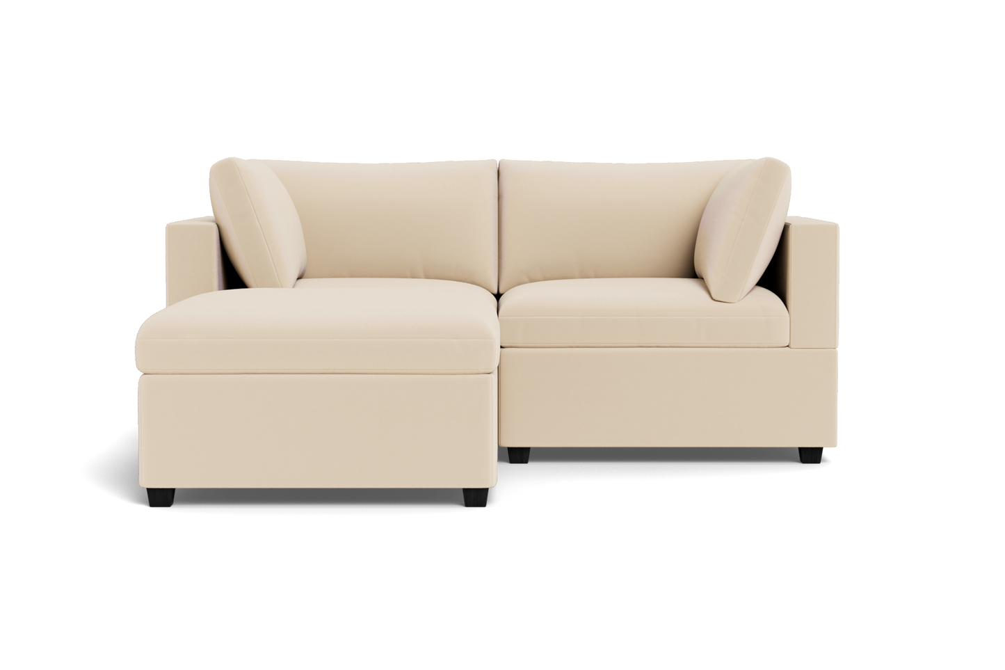 Kova Box Cushion Sofa 86" + Ottoman