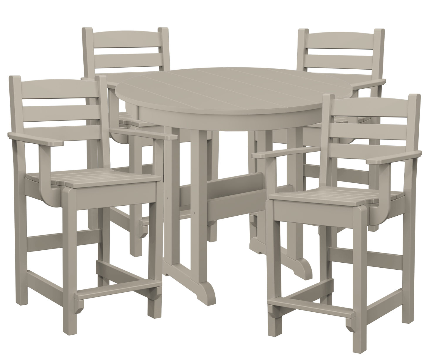 5-Piece Farmhouse Counter Set