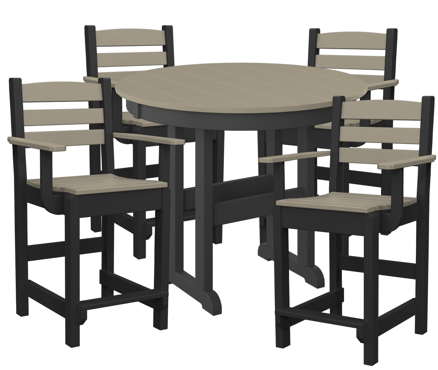 5-Piece Farmhouse Counter Set