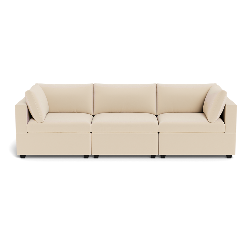 Kova Box Cushion Sofa 122"
