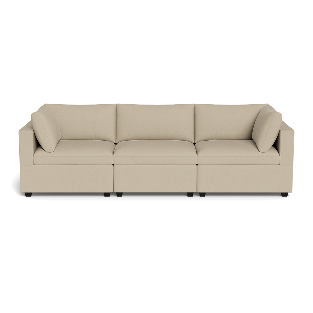 Kova Box Cushion Sofa 122"