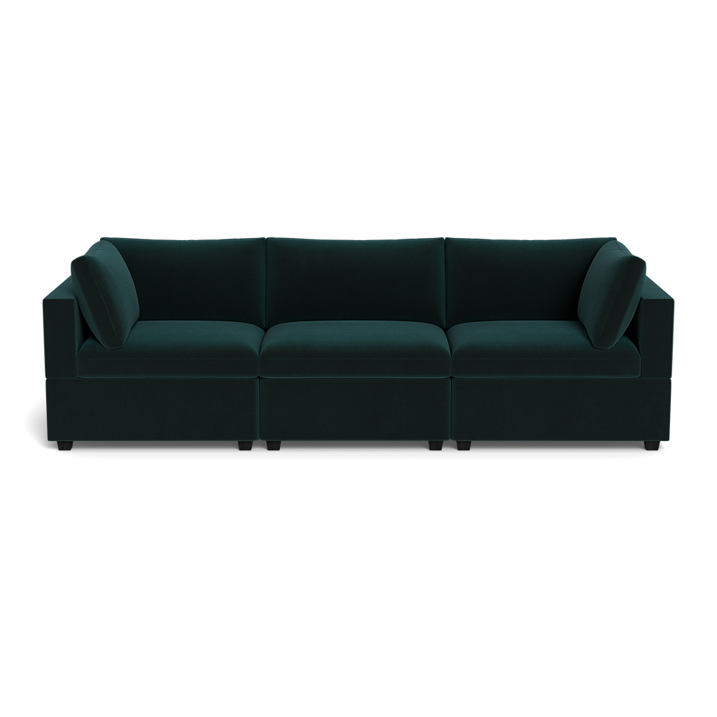 Kova Box Cushion Sofa 122"