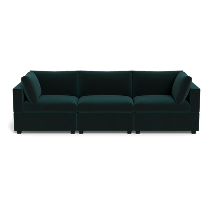 Kova Box Cushion Sofa 122"