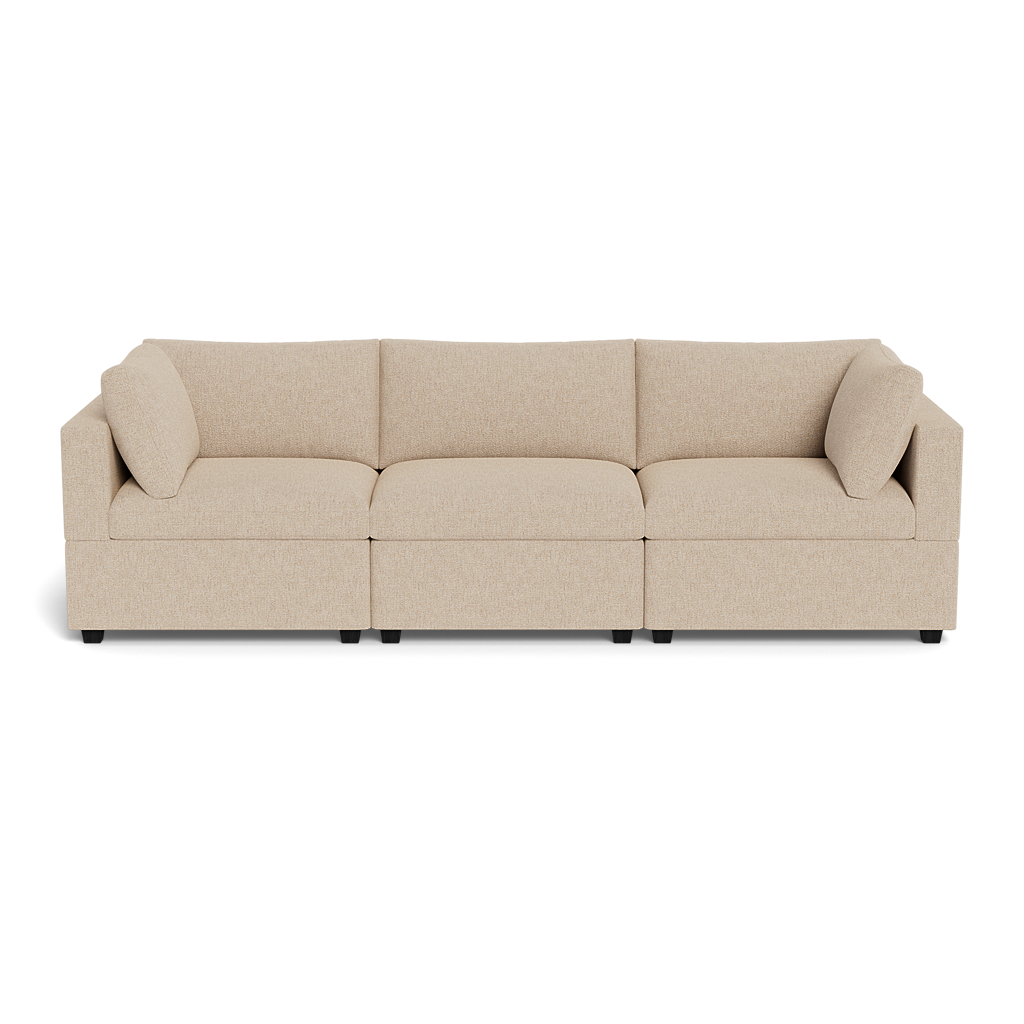 Kova Box Cushion Sofa 122"