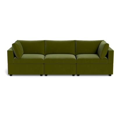 Kova Box Cushion Sofa 122"