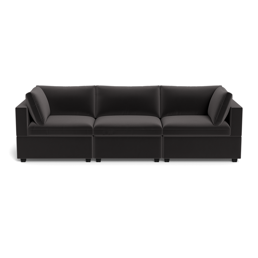 Kova Box Cushion Sofa 122"