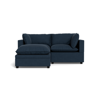 Kova Pillow Cushion Sofa 86" + Ottoman