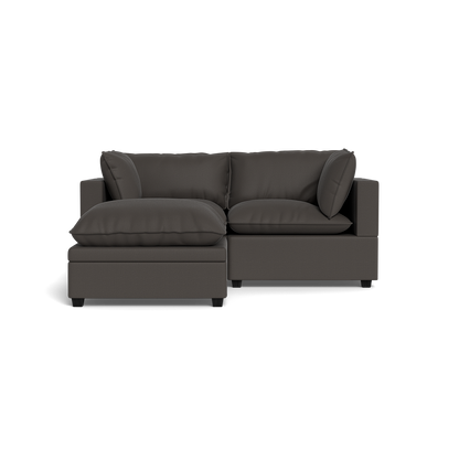 Kova Pillow Cushion Sofa 86" + Ottoman