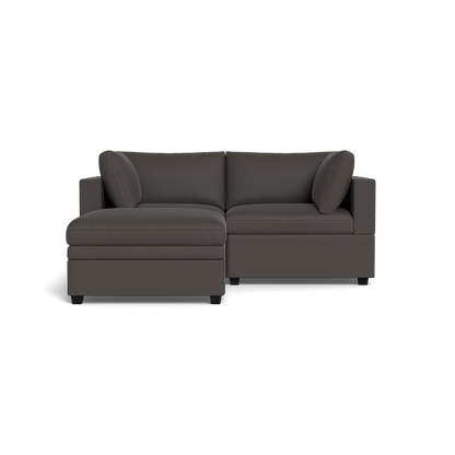 Kova Box Cushion Sofa 86" + Ottoman