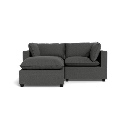 Kova Pillow Cushion Sofa 86" + Ottoman