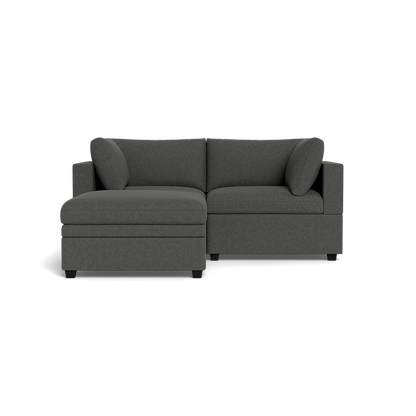 Kova Box Cushion Sofa 86" + Ottoman