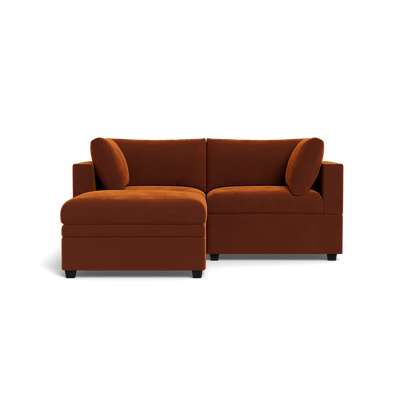 Kova Box Cushion Sofa 86" + Ottoman
