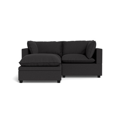 Kova Pillow Cushion Sofa 86" + Ottoman