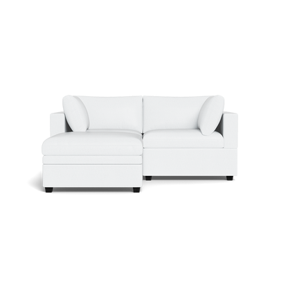 Kova Box Cushion Sofa 86" + Ottoman
