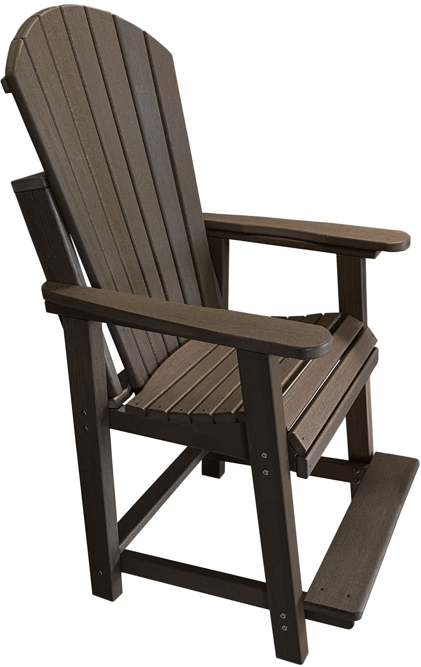 5-Piece Classic Adirondack Counter Height Dining Table Set