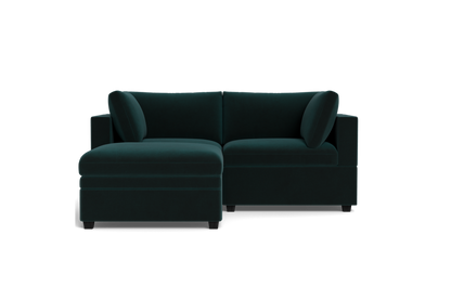 Kova Box Cushion Sofa 86" + Ottoman