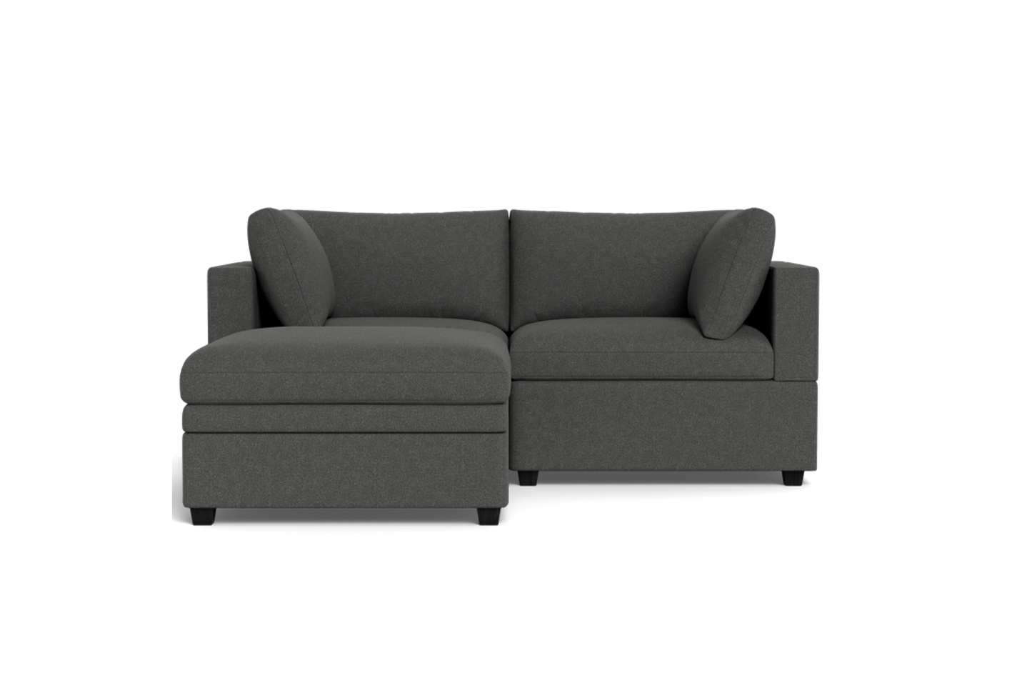 Kova Box Cushion Sofa 86" + Ottoman