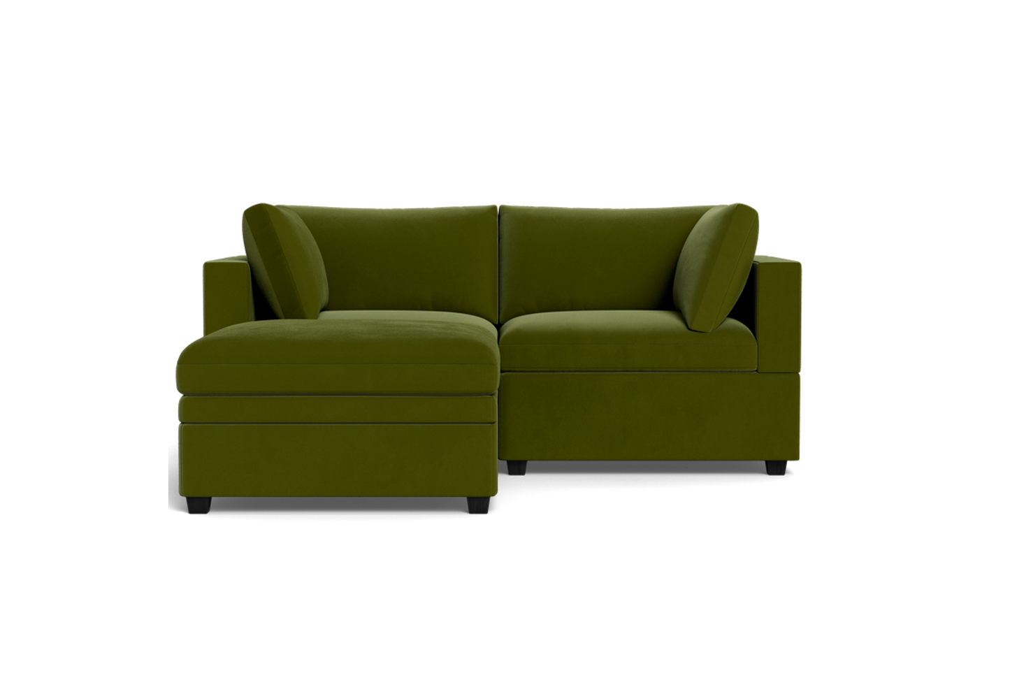 Kova Box Cushion Sofa 86" + Ottoman