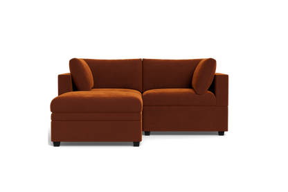 Kova Box Cushion Sofa 86" + Ottoman