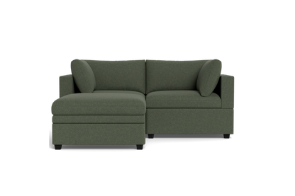 Kova Box Cushion Sofa 86" + Ottoman