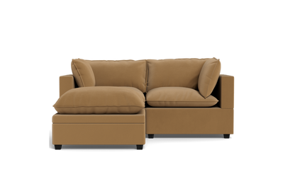 Kova Pillow Cushion Sofa 86" + Ottoman