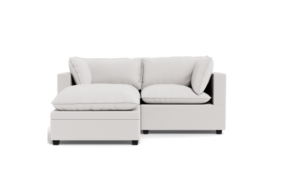 Kova Pillow Cushion Sofa 86" + Ottoman