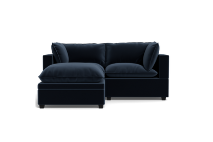 Kova Pillow Cushion Sofa 86" + Ottoman