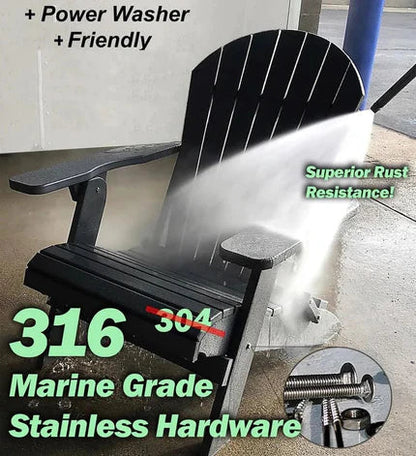 5-Piece Oceanview Adirondack Counter Set